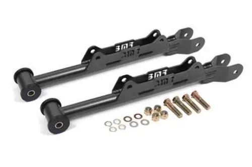 BMR 2010-2015 Chevrolet Camaro Rear DOM Lower Control Arms - Black Hammertone - LCA355H Luxury