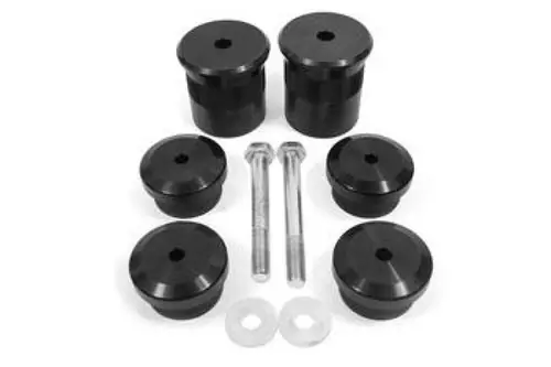 Free Returns BMR 2015-2023 Dodge Challenger Aluminum Differential Mount Housing Bushing Kit - Black Anodized - DMB112