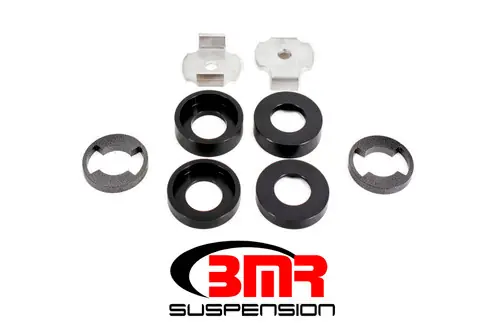 BMR 2015-2023 S550 Mustang (2024+ S650 Mustang) Cradle Bushing Lockout Kit Level 1 - Black - CB010 Brand New
