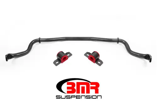 BMR 2015-2023 S550 Mustang (2024+ S650 Mustang) Front Hollow 35mm 3-Hole Adj. Sway Bar Kit - Black Hammertone - SB044H Free Delivery
