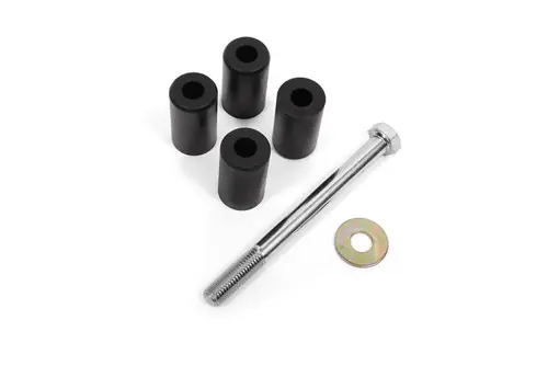 BMR 2015-2023 S550 Mustang (2024+ S650 Mustang) Rear Cradle Bushing Kit w/ Centering Sleeves- Black - SCB766 Brand New