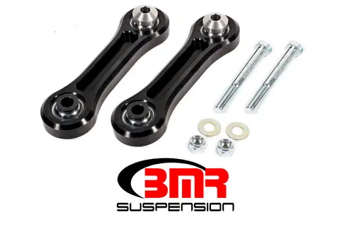 Trending BMR 2015-2023 S550 Mustang (2024+ S650 Mustang) Rear Lower Control Arms Vertical Link w/ Spherical Bearings - Black - TCA045