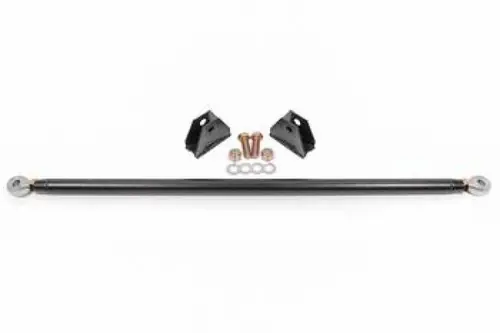 Handmade BMR 2015-2023 S550 Mustang (2024+ S650 Mustang) Rear Strut Tower Brace - Black Hammertone - STB762H