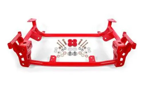 Buy Today BMR 2015-2023 S550 Mustang (2024+ S650 Mustang) Street Version (DOM) K-Member - Black Hammertone - KM760H