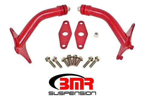 BMR 2016-2024 6th Gen Camaro Motor Mount Kit w/ Integrated Stands (Polyurethane) - Red - MM010R Fan Favorite