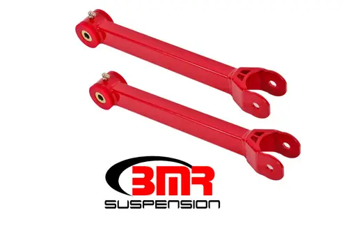 BMR 2016-2024 6th Gen Camaro Non-Adj. Lower Trailing Arms (Polyurethane) - Red - TCA059R Best Price