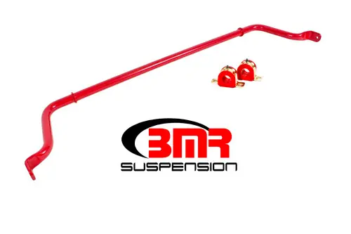 No Minimum Order BMR 2016-2024 6th Gen Camaro Rear Hollow 32mm Non-Adj. Sway Bar Kit - Red - SB051R