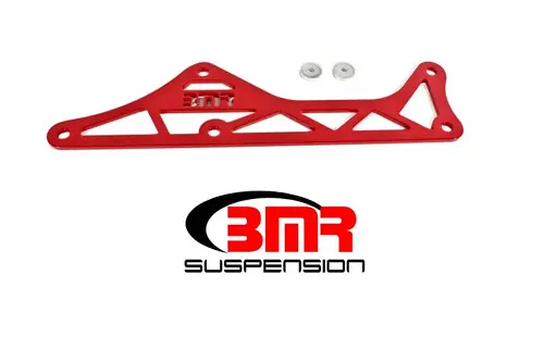 BMR 2016-2024 6th Gen Camaro Steel Driveshaft Tunnel Brace - Red - DTB005R Hot Picks