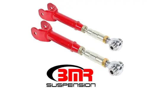 BMR 2016-2024 6th Gen Camaro Upper Control Arms On-Car Adj. Rod Ends (Polyurethane) - Red - UTCA063R Best Price