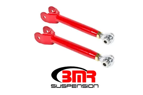 BMR 2016-2024 6th Gen Camaro Upper Trailing Arms w/ Single Adj. Rod Ends - Red - UTCA059R Hot Deal