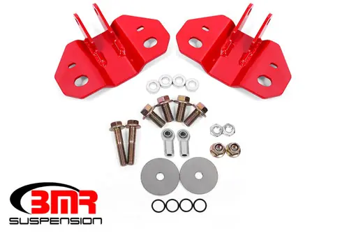 Super Sale BMR Suspension 2015-2023 S550 Mustang (2024+ S650 Mustang) Rear Upper Shock Mount- Red - SM760R