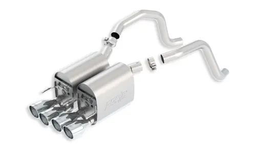 Borla 05-08 Chevrolet Corvette C6 6.0L/6.2L V8 AT/MT RWD 2DR Incl. Paddle Shift Axle-Back Touring #11814 High Quality