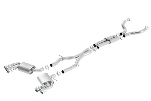 Special Discount Borla 2016-2024 Chevrolet Camaro SS 6.2L V8 AT/MT RWD 2 DR w/o dual mode exhaust valves Cat-Back ATAK #140688
