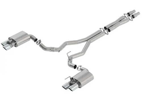 Borla 2018-2023 Ford Mustang GT 5.0L V8 AT/MT RWD 2DR w/Valves Cat-Back ATAK #140743 Markdown