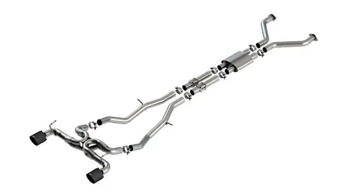 Big Sale Borla 2023-2024 Nissan Z 2.5in ATAK Cat Back Exhaust 4.5in Tip - Carbon Fiber Black Anodized