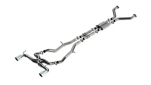 Super Sale Borla 2023-2024 Nissan Z 2.5in ATAK Cat Back Exhaust 4.5in Tip - Stainless Steel