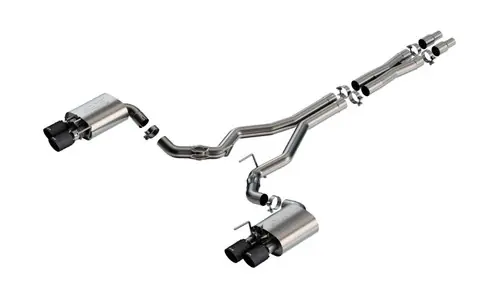 One Day Deal Borla 2024-2025 Ford Mustang GT 5.0L V8 w/ Active Exhaust ATAK Cat-Back Exhaust System - Carbon Fiber