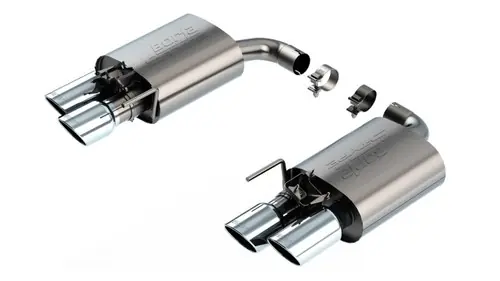 Free Shipping Borla 2024-2025 Ford Mustang GT 5.0L V8 w/ Active Exhaust S-Type Axle-Back Exhaust System