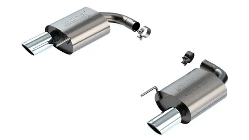Borla 2024-2025 Ford Mustang GT 5.0L V8 w/o Active Exhaust ATAK Axle-Back Exhaust System Fresh Stock