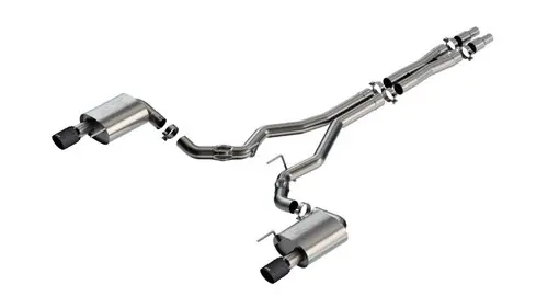 Borla 2024-2025 Ford Mustang GT 5.0L V8 w/o Active Exhaust ATAK Cat-Back Exhaust System - Carbon Fiber Must Have