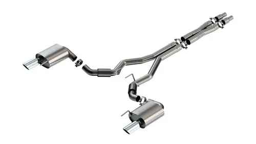 Buy Online Borla 2024-2025 Ford Mustang GT 5.0L V8 w/o Active Exhaust S-Type Cat-Back Exhaust System
