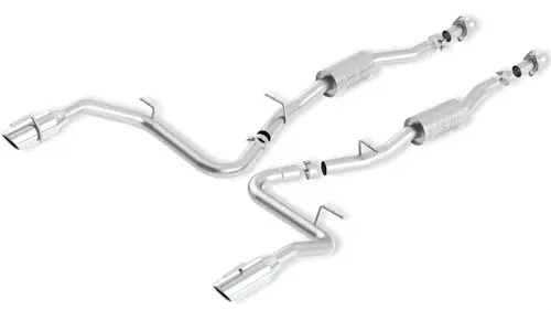 Bargain Borla 99-04 Ford Mustang SVT Cobra 4.6L/5.4L V8 MT (IRS) 2DR Cat-Back ATAK #140446