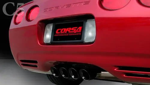 Price Drop Corsa 14139BLK Sport Black Tigershark 3.5" Dual Rear Axle-Back for 1997-2004 Chevy Corvette C5 5.7L V8