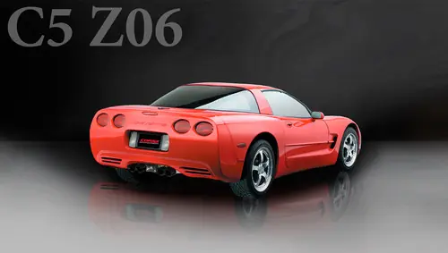 Corsa 14962BLK Xtreme Black Twin 4.0" Dual Rear Cat-Back + X-Pipe for 1997-2004 Chevy Corvette C5 Z06 5.7L V8 In Demand