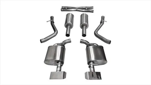 Must Have Corsa 14975 Xtreme Polished GTX2 Dual Rear Cat-Back for 2015-2023 Dodge Challenger RT 5.7L V8 Auto