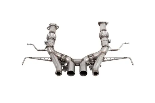 Original Corsa 2023-2024 Chevrolet Corvette C8 Z06 3in Valved Cat-Back Exhaust Muffler Delete Track System (Re-Uses Stock Tips) - 21113