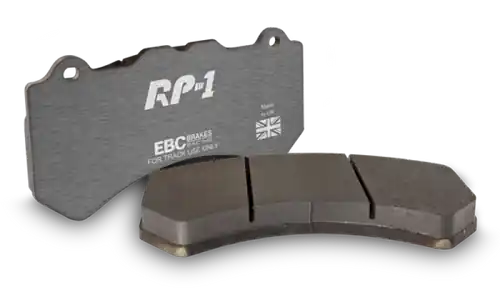 EBC Racing 2020-2024 Toyota GR Supra 2.0L/3.0L (w/13.6in Rear Rotor) RP-1 Race Rear Brake Pads Authentic