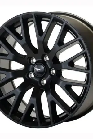 Crafted Ford Racing 2015-2023 Mustang GT Performance Pack Front Wheel 19 x 9in - Matte Black