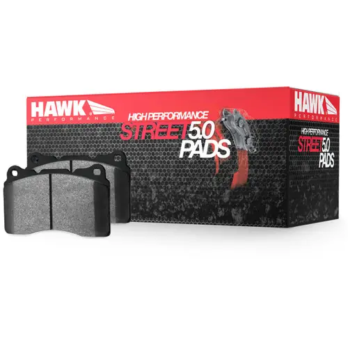 HAWK HPS 5.0 Front Brake Pad Sets Performance for 2015-2023Mustang EcoBoost (Perf. Pack) | Mustang GT 5.0L (Base) #HB802B.661 Today Only