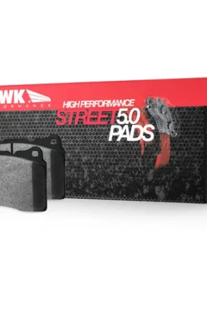 HAWK HPS 5.0 Front Brake Pad Sets Performance for 2015-2023Mustang EcoBoost, V6 and 5.0L (Non-Brembo) #HB773B.664 Affordable