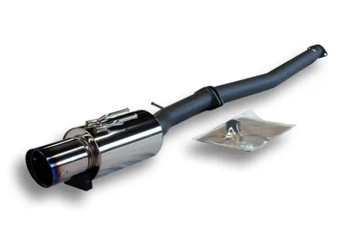 HKS 2008-2015 Lancer EVO X Racing Muffler Exhaust System - Single Side Titanium Tip - 31008-BM002 Limited Time