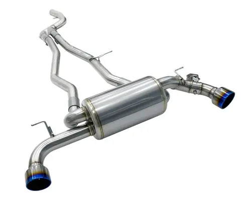 HKS 2020-2024 Toyota Supra GR Dual Exit Super Turbo Muffler S304 Cat-Back System - 31029-AT003 Modern