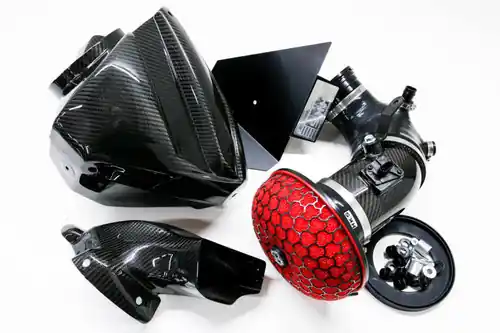 HKS 2020-2024 Toyota Supra GR Racing Suction Cold Air Intake (w/ Carbon Fiber Intake Box) - 70026-AT002 Exclusive