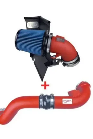 Best Price Injen 2019-2020 BMW Z4 / 2020-2023 Toyota Supra 3.0L Turbo Intake and Charge Pipe Power Package - Wrinkle Red