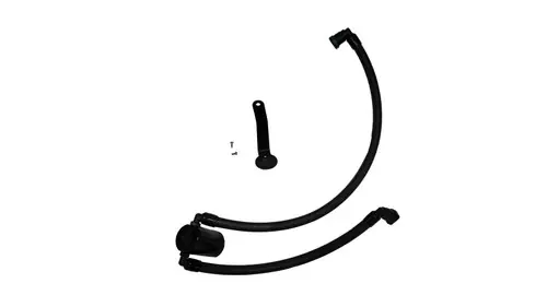 J&L 2024-2025 Ford Mustang 5.0L Oil Separator 3.0 PCV Side - Black Anodized Genuine