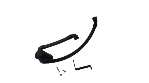 J&L 2024-2025 Ford Mustang GT w/ Whipple Supercharger Oil Separator 3.0 PCV Side - Black Anodized Handmade