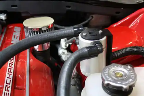 J&L Clear Satin Anodized Oil Separator 3.0 Driver Side 2015-2017 Challenger Hellcat | Charger Hellcat - 3060D-C Instant Buy