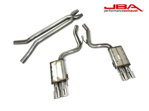 JBA 2018-2023 Ford Mustang GT 5.0L 409SS Quad Rear Cat-Back Exhaust New Release