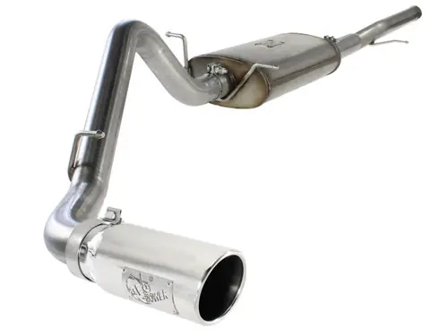 Latest aFe Power MACH Force-Xp 3in 409 Stainless Steel Cat-Back Exhaust w/Polished Tip for GM Trucks 1500 14-16 V8-5.3L #49-44038-P