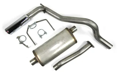 Discount JBA 2016-2022 Toyota Tacoma All 3.5L 409SS Pass Side Single Exit Cat-Back Exhaust