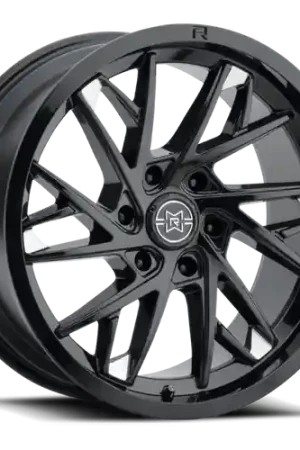 Method Raised MR801 22x12 / 8x180 BP / -40mm Offset / 124.1mm Bore - Gloss Black Milled Wheel Limited Time
