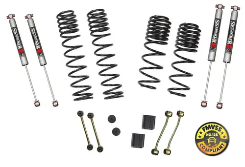 Must Have Skyjacker 2in-2.5in Suspension Lift Kit w/M95 Shocks 2018-2025 Jeep Wrangler (JL) - JL20BPMLT