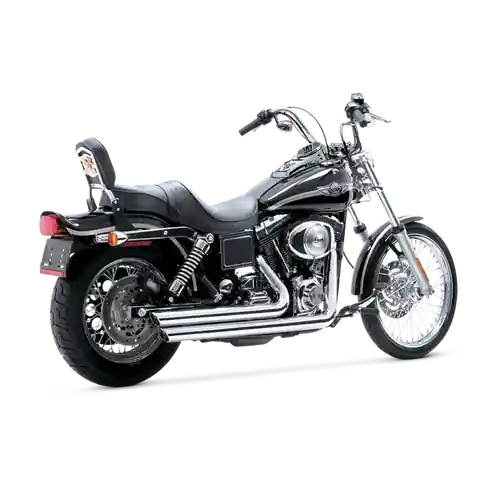 Vance & Hines 18-22 Harley Davidson Softail/ Bigshots Staggered PCX Full System Exhaust - Chrome Handmade