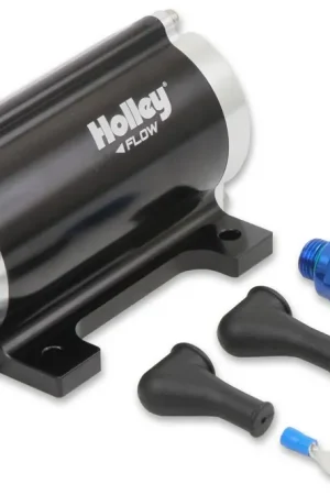 Last Chance Holley 100 GPH Universal In-line Electric Fuel Pump Supports up to 900 EFI or 1050 Carb HP Compatible with Pump Gas*, Race gas, Diesel or E85