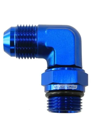 Bargain Aeroflow 90 Degree Swivel 10AN ORB to -8AN Male Flare Adapter - Black