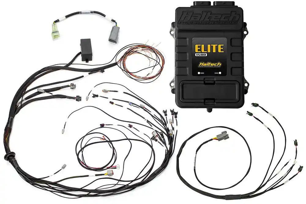 Viral Haltech Elite 1500 + CAS with IGN-1A Ignition Terminated Harness Kit (RX-7 13B Rotary 86-91)